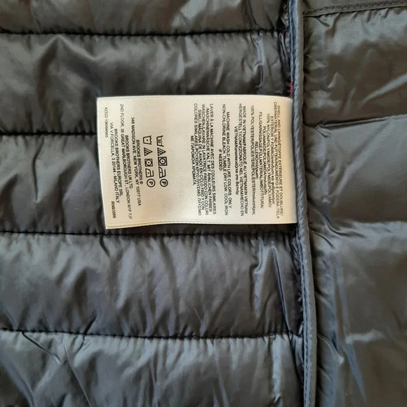 Brooks Brothers Kids Reversible Water Repellent Plaid Red Puffer Jacket - Picture 8 of 8